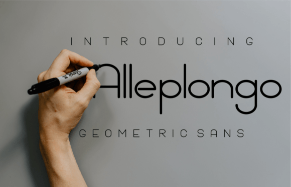 Alleplongo: A Unique Sans Serif Font for Modern Web Design