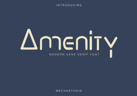 Amenity: The Modern Sans Serif Font for Your Brand