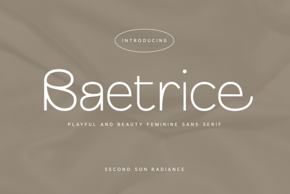 Baetrice: The Elegant Sans Serif Font for Modern Campaigns