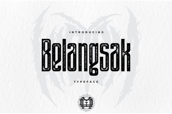 Belangsak: A Bold Rough Sans Serif Review