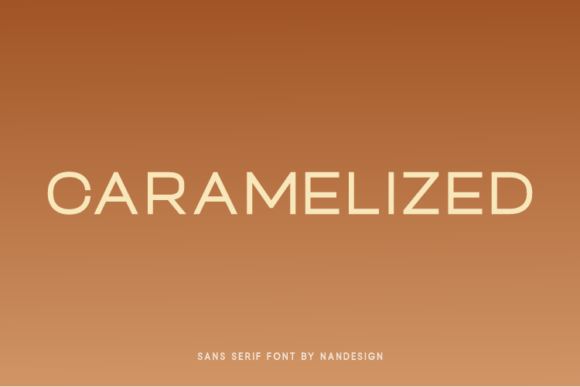 Caramelized: A Stunning Sans Serif for Web Design