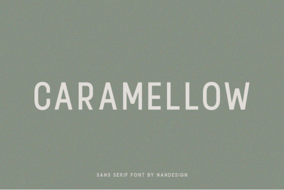 Caramellow: A Stunning Sans Serif Font for Crafters