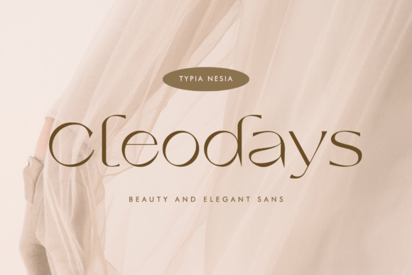 Cleodays: An Elegant Expanded Sans Serif for Branding