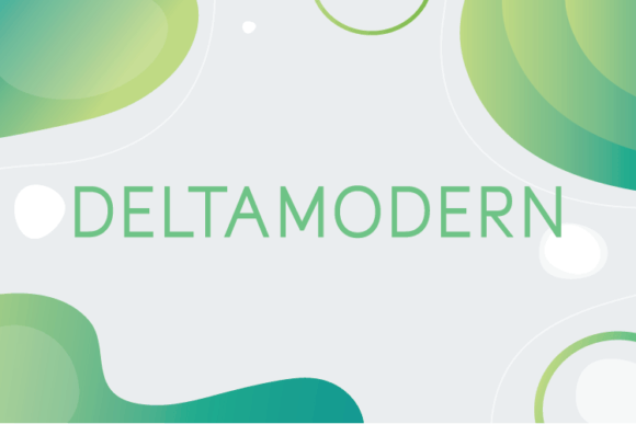 Deltamodern: The Modern Sans Serif Font for Brands