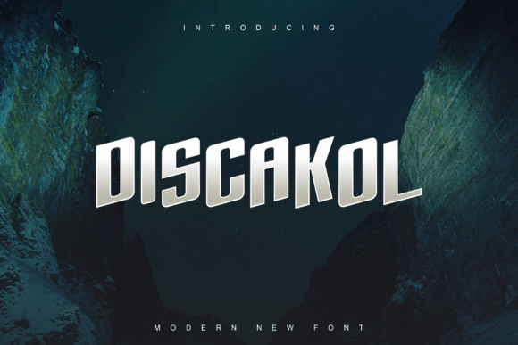 Discakol: A Bold Sans Serif Font for Modern Branding
