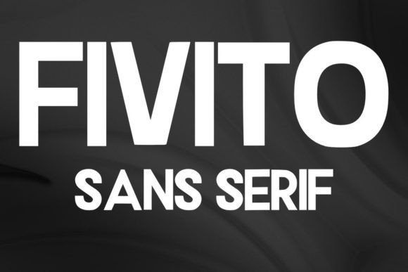 Fivito: The Versatile All-Caps Sans Serif Font for Brands