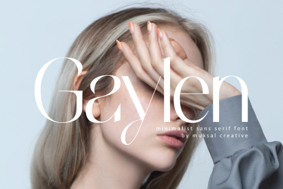 Gaylen: A Modern Sans Serif for Elegant Branding