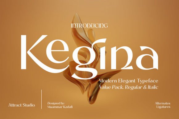 Kegina: A Clean Sans Serif Font for Modern Web Design