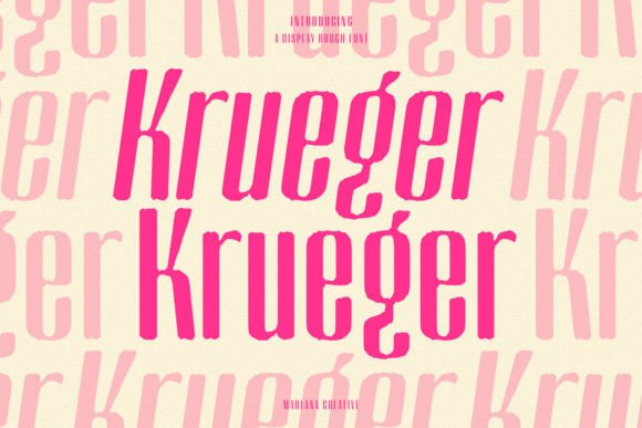 Krueger: A Modern Sans Serif Font for Campaigns