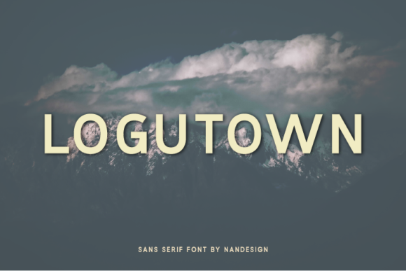 Logutown: A Clean Sans Serif Font for Makers