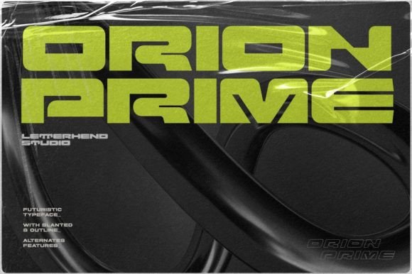 Orion Prime: A Bold Sans Serif for Modern Branding