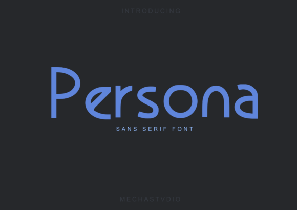 Persona: A Clean Sans Serif Font for Your Brand