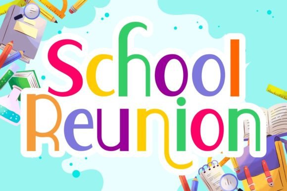 School Reunion: A Charming Sans Serif Typeface for Editors