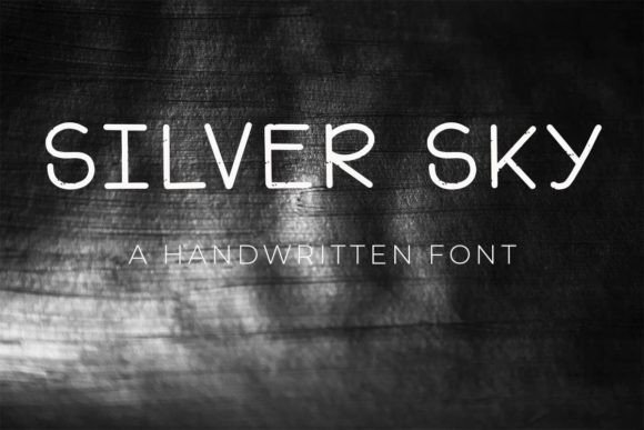 Silver Sky: A Smooth Handwritten Font for Modern Branding