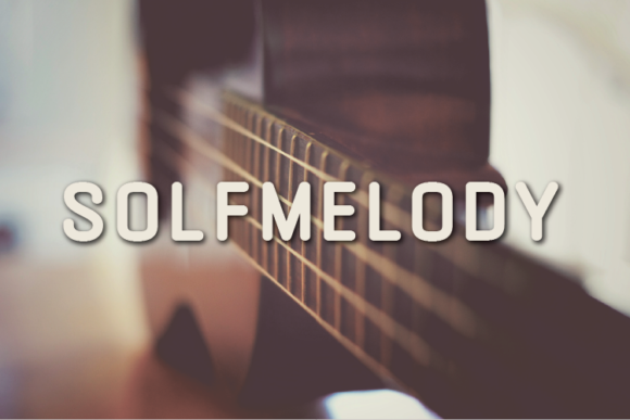 Solfmelody: A Modern Sans Serif Typeface for Editors
