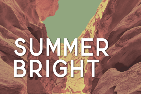 Summer Bright: A Modern Sans Serif Typeface for Marketers