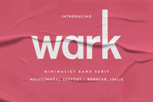 Wark: A Modern Sans Serif Font for Makers